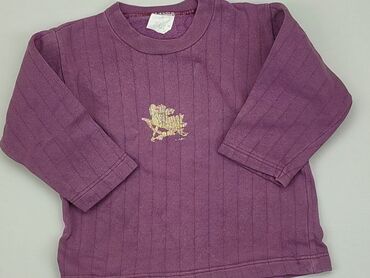 liliowa czapka zimowa: Sweatshirt, 9-12 months, condition - Fair