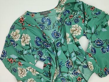 bluzka z tiulowymi rękawami sinsay: Women's blouse, Primark, size M (EU 38)