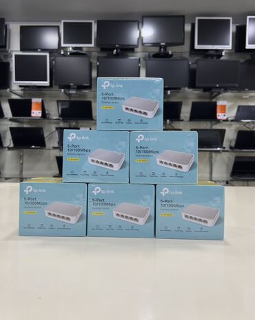 wifi modem: Lan swi̇tch 5 port rəsmi̇ zəmanət veri̇li̇r azcomp electronics mmc✅
