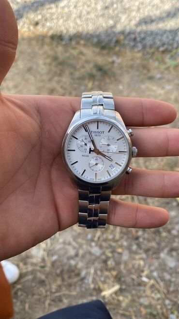 набор сумка: Классические часы часы, Tissot, Швейцария, Секундомер, Мужские