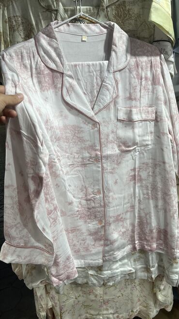 Пижамы: Стильные пижамки Размеры 42 до 60 💯 хлопок рынок Орто-Сай «Оберон» — 24