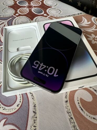 Apple iPhone: IPhone 14 Pro, 256 GB, Deep Purple, Face ID — 5