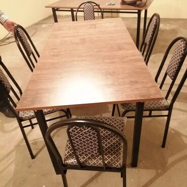 Masa və oturacaq dəstləri: Mətbəx üçün, Yeni, Açılmayan, Kvadrat masa — 26