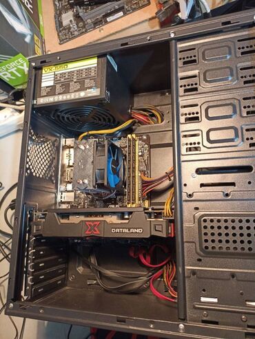 Настольные ПК и рабочие станции: Компьютер, ядер - 4, ОЗУ 16 ГБ, Игровой, Б/у, Intel Core i7, AMD Radeon RX 580, HDD + SSD — 2