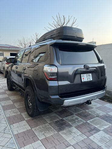 техпаспорт: Toyota 4Runner: 2017 г., 4 л, Автомат, Бензин, Внедорожник