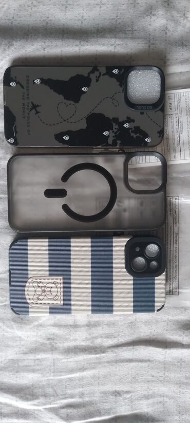 kofe qabi: IPhone üçün 3 ədəd qoruyucu qab toplusu Uyğunluq: iPhone 13 sadə