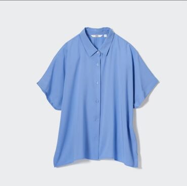 блузка шелковая: Блузка, Жибек, Solid print