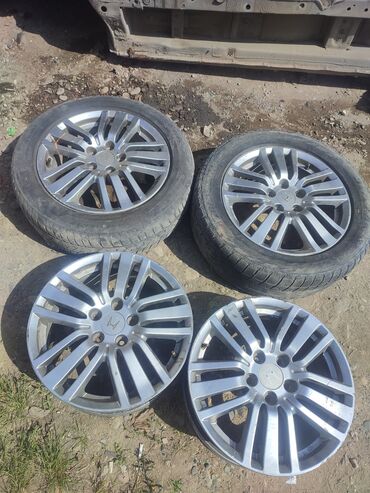 машина алмашу: Колеса в сборе 205 / 60 / R 17, Комплект, Литые, отверстий - 5
