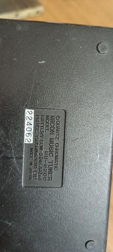 punjac za trotinet: Arion Micon Music Tuner HU-8200 – kvarcni hromatski tjuner - Tip — 3