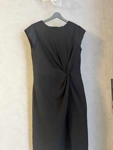 Женская одежда: Повседневное платье, Миди, L (EU 40)