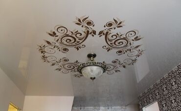 Натяжной потолок: Натяжной потолок 3D потолки, Глянцевое, Матовое — 8