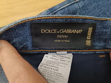 kisi geyimləri: Cins şalvar, Dolce & Gabbana — 3