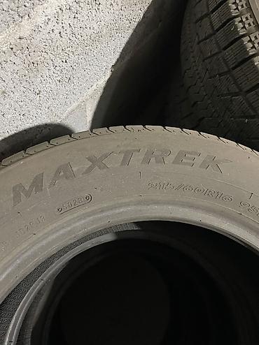 Шиналар жана дисктер: 215/60R16 Maxtrek протектор 95% — 2