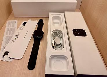Акылдуу сааттар: Продаю Apple watch Stainless Steel series 5 44mm space black — 7