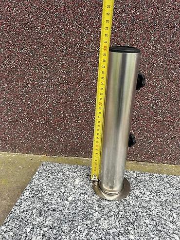 Suncobrani, tende i paviljoni: Težak granitni postolje za suncobran sa inox nosačem - Materijal — 7