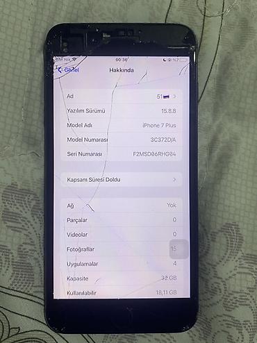 32: IPhone 7 Plus, 32 GB, Jet Black — 6