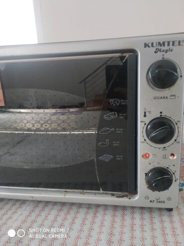 Duxovkalar: Duxovka Kumtel, Elektrik, rəng - Qara, Quraşdırılan, İşlənmiş