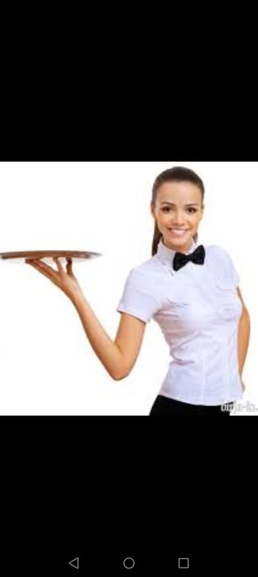 Anbar: Ofisiant tələb olunur, Restoran, Aylıq ödəniş, 18-29 yaş, 1 ildən az təcrübə
