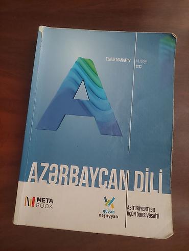 meta eynək: Elnur Mənafovun **“Azərbaycan dili”** adlı dərs vəsaiti. Kitab — 1