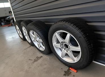 Колеса в сборе: Колеса в сборе 195 / 65 / R 15, Зима, Б/у, Комплект, Легковые, отверстий - 10 — 1