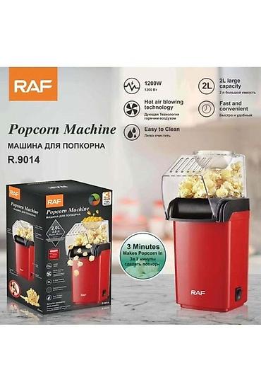 popcorn aparati: RAF Popcorn aparati R.9014 - Güc: 1200W - Tutum: 2 litr - — 1