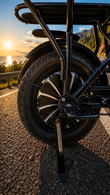 bmx velosiped: ⚡ Güclü və Tutumlu Batareya: 60V 28Ah keyfiyyətli Lithium-ion batareya — 4