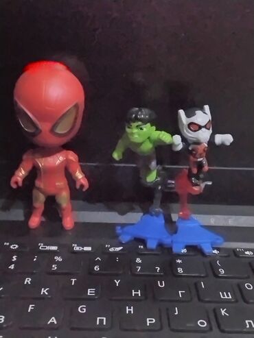 детский игровой набор play doh: Miniatür fiqur dəsti, hörümçək adam, Halk və qarışqa adam