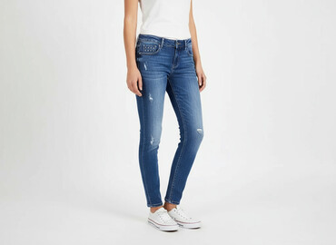 mom jeans czarne stradivarius: Stradivarius, Jeansy damskie, rozmiar M