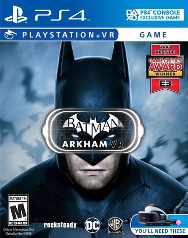 naushniki sony mdr zx660ap: Batman: Arkham VR погрузит вас в мир Темного Рыцаря и позволит