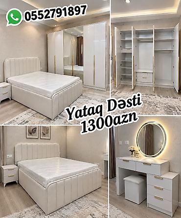 Yataq Dəsti – 1300 AZN Məzmun: - Yumşaq başlıqlı iki nəfərlik çarpayı