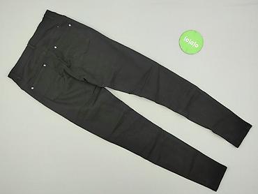 czarne cargo pull and bear: Goodies, Spodnie materiałowe damskie, rozmiar M — 3