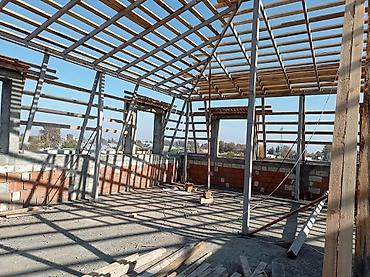 qaynaq saclar: Metal və taxta karkaslı dam örtükləri və talvarların hazırlanması — 5