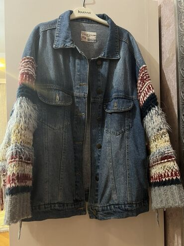 cins pencekler instagram: Джинсовая куртка, XL (EU 42)