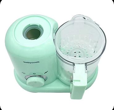 beaba: Пароварка‑блендер для детского питания Babycook, мятный Компактный — 2