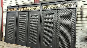 Распашные ворота: Ворота, распашные, откатные, металл России, доставка установка — 28