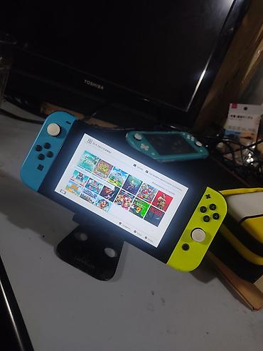 Nintendo: Nintendo switch вторая ревизия чипованная (прошитая) память 32гб+64гб — 6