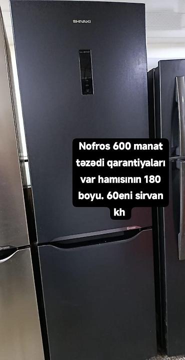 kontakt home televizor altlığı: Yeni 2 qapılı Shivaki Soyuducu Satılır, rəng - Qara — 2