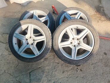 аккумуляторы бишкек цены: Колеса в сборе 235 / 50 / R 18, Зима, Б/у, Комплект, Легковые, Литые, отверстий - 5