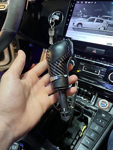 bmw r17 diski: Karbon lif naxışlı avtomatik sürətlər qutusunun seçici dəstəyi (shift — 2