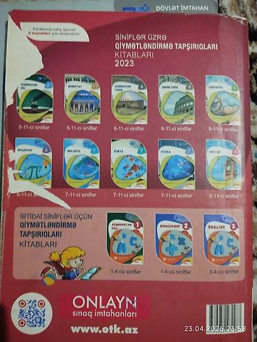 Testlər: İngilis dili Testlər 11-ci sinif, DİM, 1-ci hissə, 2023 il — 2