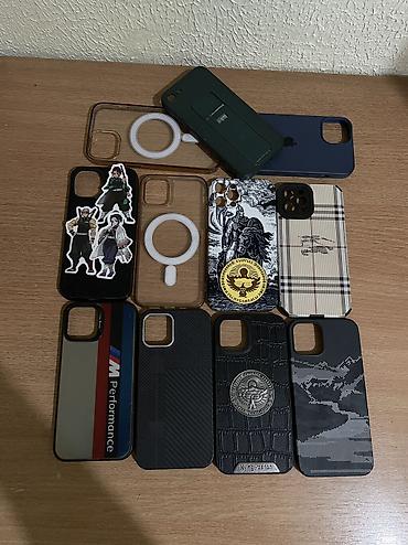 немецкие товары: Набор чехлов для iPhone 12 про (разные модели и дизайны) Один синий и — 1