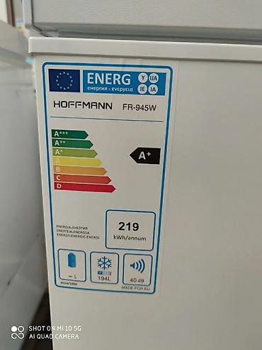 teze soyuducular: Dərin dondurucu derin dondurucu soyuducu Hoffman Hecmi 194 litr 1 — 10