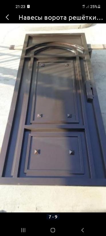 Навесы: Навес, Двускатный, Металл, Черепица, Установка — 8