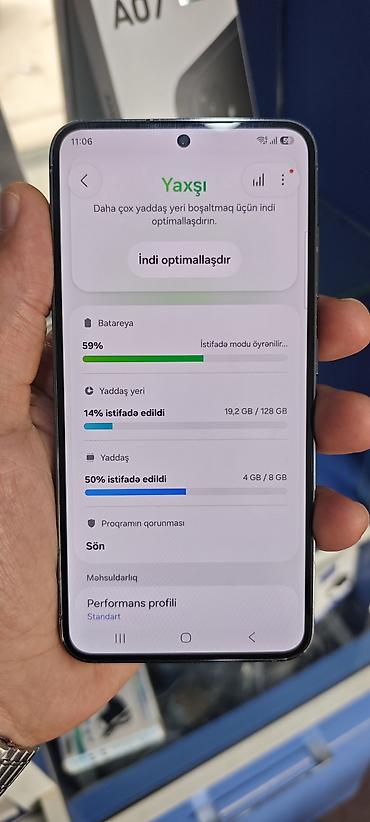irşad electronics televizorlar: Samsung Galaxy S23, 128 GB, rəng - Yaşıl, İki sim kartlı — 2