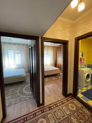 rent apartment bishkek: 3 комнаты, Агентство недвижимости, С мебелью полностью