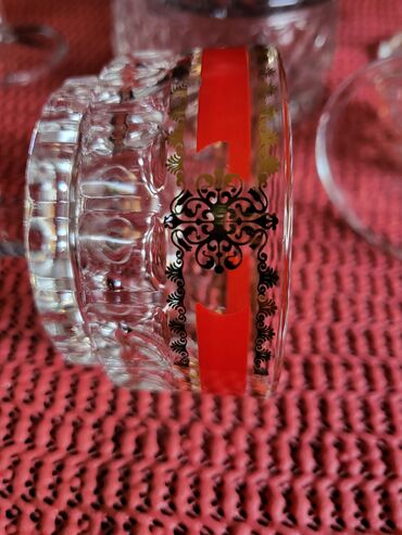 Čaše: Servis nov italijanski za zestoko pice iz 60,70ih. Servis — 12