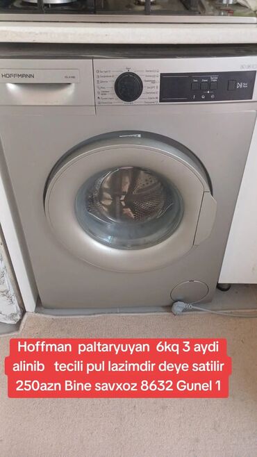 Техника и электроника: Hoffman paltaryuyan 6kq 3 aydi alinib tecili pul lazimdir deye