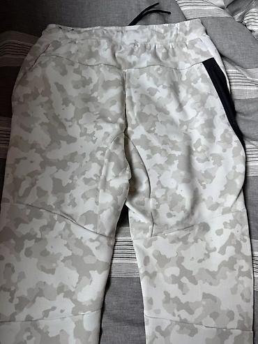 Kişi geyimləri: Nike Tech Fleece Joggers - Summit White Camo sport shalvar 3 defe — 3