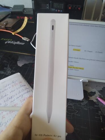 ipad 5 qiymeti: Ipad pencil 2 işlədilməyib mənim ipad IM köhnə olduğundan mənimkinə