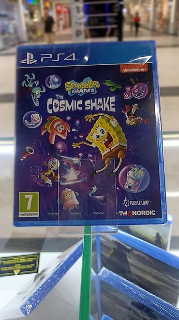ps4 disk: Игра для PlayStation 4: SpongeBob SquarePants: The Cosmic Shake - — 1